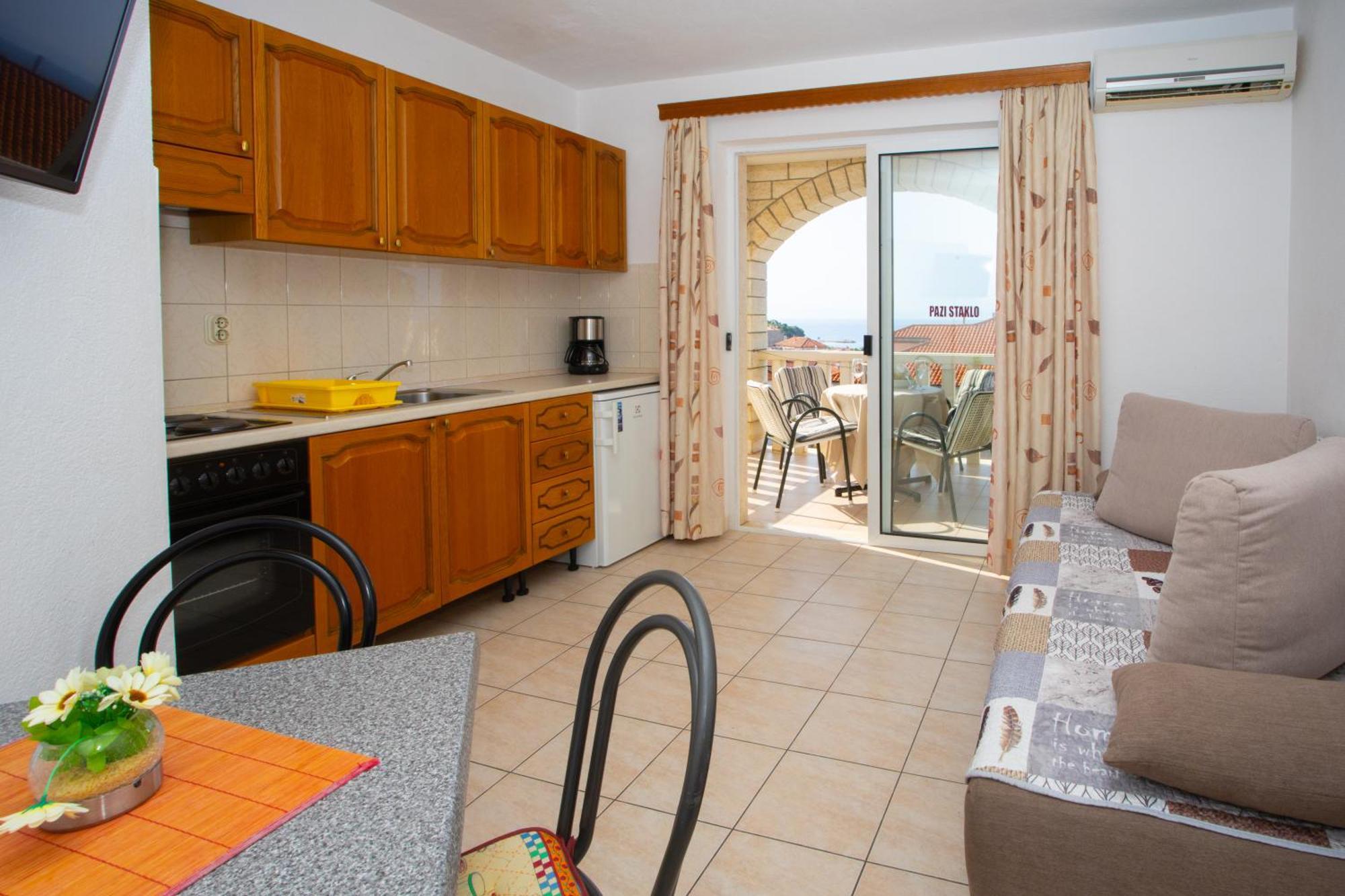 Apartmani Putnik Baška Voda Buitenkant foto